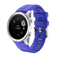 Bracelet de montre en silicone bleu marin pour Garmin Fenix 5S / Fenix5S plus