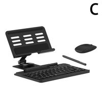 Sport Aquatique - Sport de plage,Support de clavier magnétique pliable sans fil,avec souris et stylo,pour Samsung - Black[D6697]