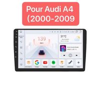 Android 12 pour Audi A4 2000-2009 S4 B6 B7 RS4 RS4 GPS Navi stéréo Audio tête unité AutoRadio 2din carplay