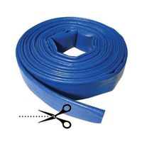 Suinga - Tuyau de refoulement 50 mm, prix au mètre. Tuyau pour l´évacuation de l´eau, bleu Azul 