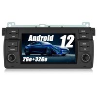 AWESAFE Autoradio Android 12 pour BMW E46 Rover 75 MG ZT [2Go+32Go] avec 7 Pouce ÉcranTactile GPS Bluetooth WiFi