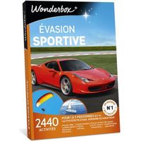 Wonderbox - Coffret cadeau  - Evasion sportive - 2440 activités