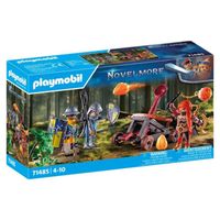 PLAYMOBIL Chevalier Templier Avec Catapulte, Charrette Et Cheval Vintage