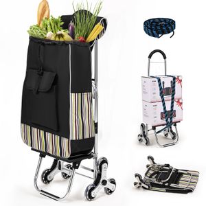 Chariot de courses Nørre 36 litres gris foncé noir Chariot de courses Nørre 36 litres gris foncé noir