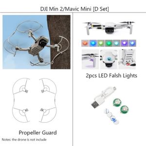 SECURITE - LARGAGE - EJECTION Protection d'hélice LED pour DJI Mini 2 et Mavic M