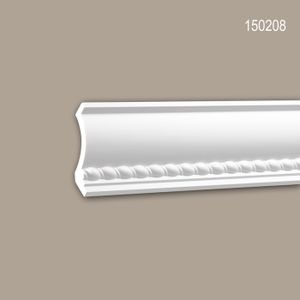 PLINTHE PVC Corniche 150208 Profhome Moulure décorative Éclair