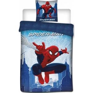 HOUSSE DE COUETTE ET TAIES SPIDERMAN Housse de couette-Parure de lit 140X200 