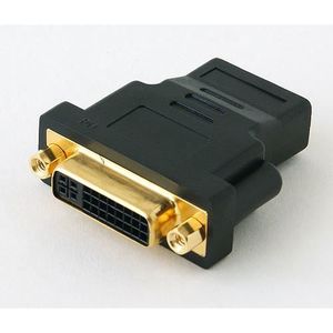 CÂBLE TV - VIDÉO - SON Adaptateur Prise DVI Femelle à HDMI Femelle Connec