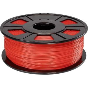 FIL POUR IMPRIMANTE 3D Rf-4511196 Filament Pla 1.75 Mm 1000 G Rouge 1 Pc(