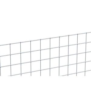 CLÔTURE - GRILLAGE Treillis soudé galvanisé, 50 cm x 5 m, 19 x 19 mm,