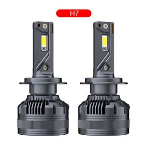 Ampoule phare - feu 2pcs Ampoules phares LED étanche H7 de haute lumin