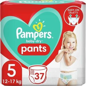 COUCHE LOT DE 3 - PAMPERS - Baby-Dry Pants Taille 5 (11-16kg) Couches Bébé - paquet de 37 couches