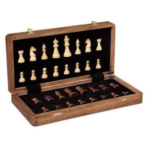32Pcs Collection Résine échecs chinois Set avec Café en Bois Table Cadeau de Noël 