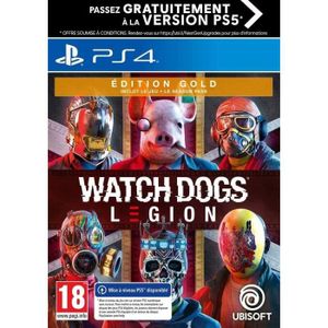 JEU PS4 Watch dogs Legion - Gold Edition - Version PS5 inc