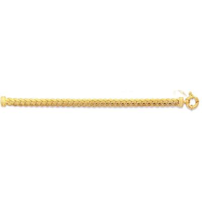 Bracelet Maille Singapour En Argent 925 - 18 Cm, Garanti Sans Nickel, Neuf Avec étiquettes