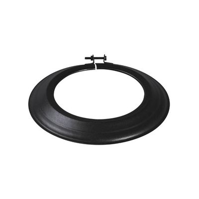 Té 90° 2x femelle 1x male emaillé noir mat 125mm. - Tubage Center