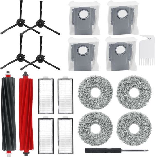 Brosse Principale Et Filtre De Rechange Pour Aspirateur Redkey W15