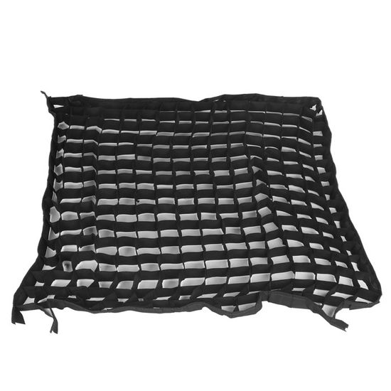 Grille Cellulaire Pour Softbox 50x70 Cm - Nylon, Attaches Auto-agrippantes - Contrôle Lumière Photo Studio
