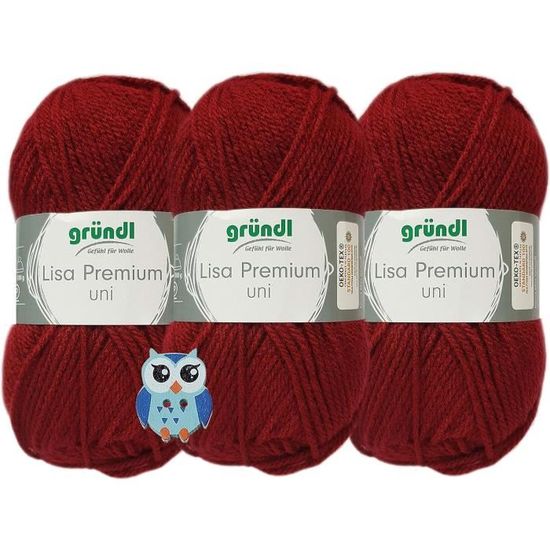 Fil à Tricoter Et Crochet Utopia Crafts Softease - Lot De 3 Pelotes 100g (170m), Acrylique, Coloris Woodland