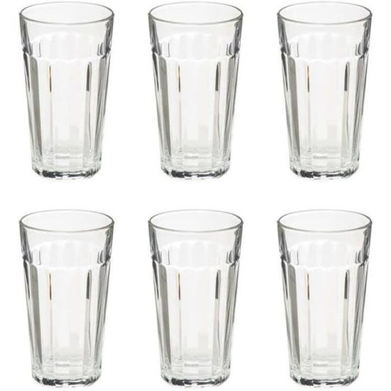 Secret De Gourmet - Set Da 6 Bicchieri Bassi Tin Eau 31cl - 2
