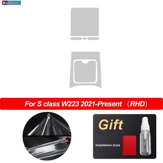 Film Protecteur Pour Vitre De Sableuse - Adhésif Transparent PVC - Dimensions 23x11 Pouces (58.5x28 Cm) - Installation Facile - 8
