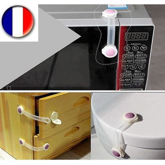 5 Systemes De Securite Fermeture Placards Porte Enfant Bebe Cdiscount Puericulture Eveil Bebe