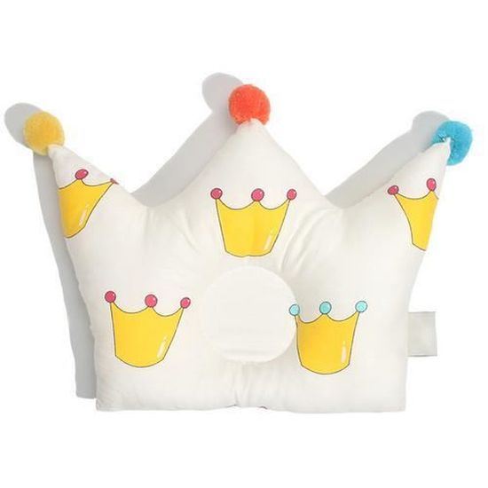 Oreiller Bebe Style De Couronne Modele De Dessin Anime Pour Les Enfants Couronne Blanc Cdiscount Puericulture Eveil Bebe