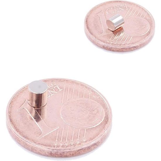 Aimants Néodyme N52 Ultra-puissants - Lot De 15 Disques 9x5 Mm, Pour Bricolage, Modélisme, Tableau