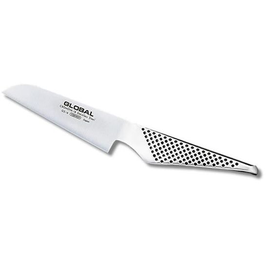 Couteau De Montage Multi-usages Bikain 21cm - Lame Acier Inoxydable + Étui Cuir Bleu