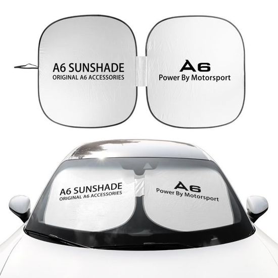 Pare-soleil de voiture, protecteur de visière, réflecteur anti-uv, pour Audi  A3 8P 8V A4 B8 B6 A6 C6 C5 A5 Q For Q7 - Cdiscount Auto