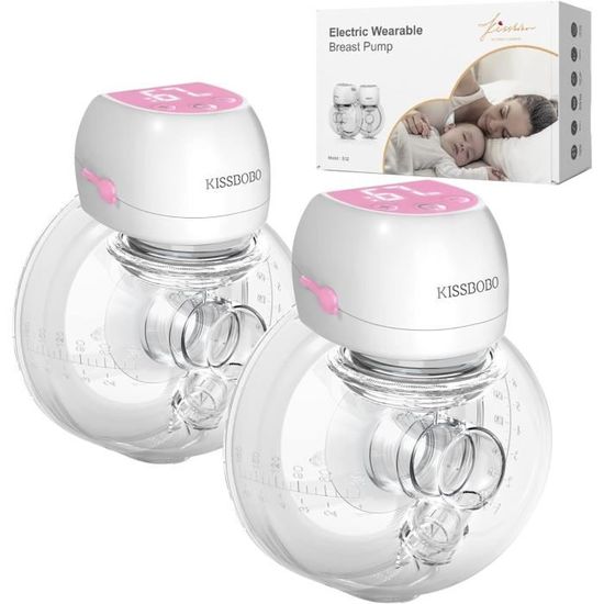 Tire-lait Portable 180 Ml Mains Libres, 4 Modes, Silencieux Et