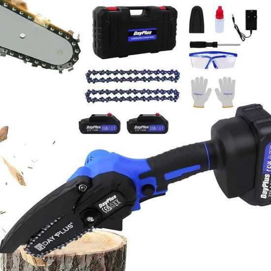 Tronçonneuse Jouet Enfant LeeQinersw - Avec Chaîne Qui Tourne Et Lunettes - Jeu D'imitation Bricolage - À Partir De 3 Ans - 9