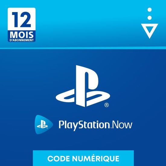 Abonnement 12 Mois au PlayStation Now - Code de Téléchargement PS4 & PS5