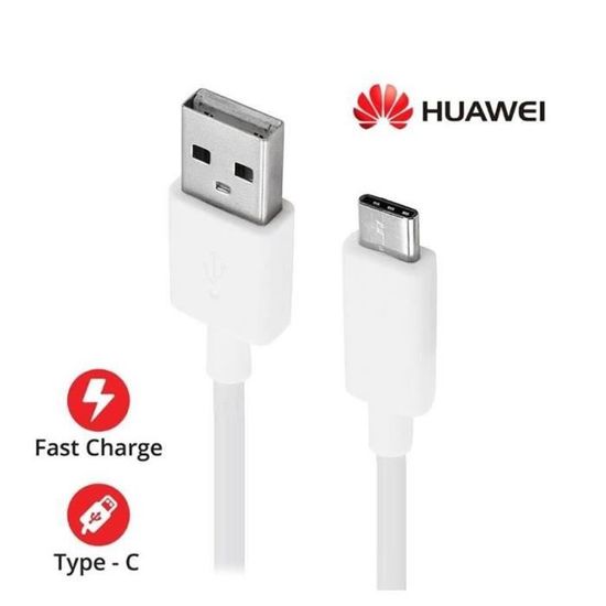 Câble De Recharge USB-C Pour Huawei Nova 5T - Longueur 1 Mètre, Couleur Noir, Marque Novago, Neuf