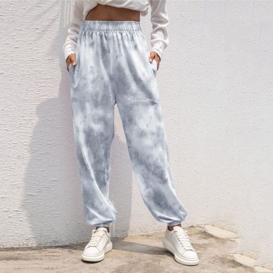 Pantalon De Survêtement Erica Brooke - Taille 14, Bleu-vert, Coton