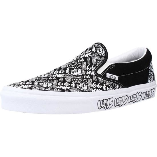 Vans sans lacet online homme