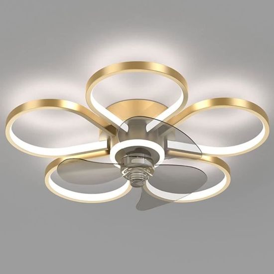 Zoternen Ventilateur de Plafond avec Lumière et Telecommande, Dimmable