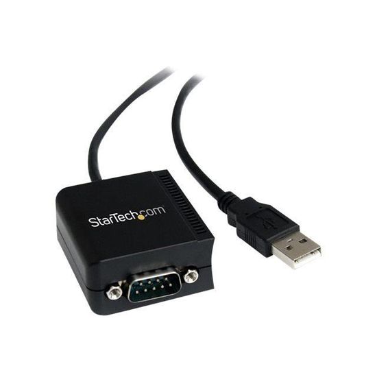 StarTech.com Câble adaptateur de 1,80 m USB vers série DB9 RS232 - Chipset FTDI (ICUSB2321F)