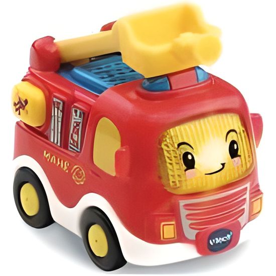 Tut Tut Bolides Vtech - Mahe camion de pompiers 1-5 ans - Vehicule son et lumiere