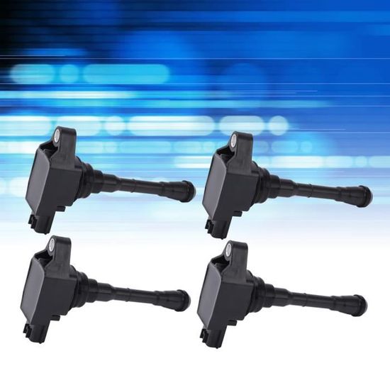 Connecteurs Bobine D'Allumage Volkswagen Audi - 4 Broches - OEM 1J0973724 - Lot De 4 Pièces