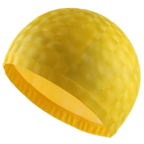 Bonnet de natation en tissu imperméable pour hommes et femmes