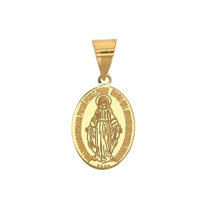 Jouailla - Médaille miraculeuse en Or 750-1000 petit modèle (305029)