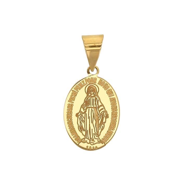 Jouailla - Médaille miraculeuse en Or 750-1000 petit modèle (305029)