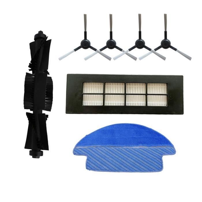 Accessoires pour aspirateur Proscenic LDS M6 R2, brosse latérale avec filtre HEPA et balai latéral~kit-7 GF2421