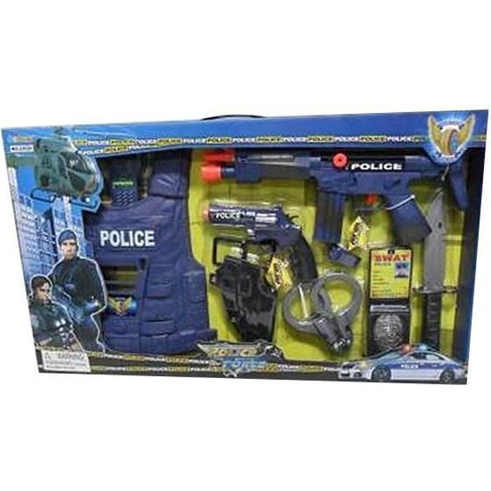 INVINCIBLE HEROES - SET POLICE AVEC ARMES + ACCESS