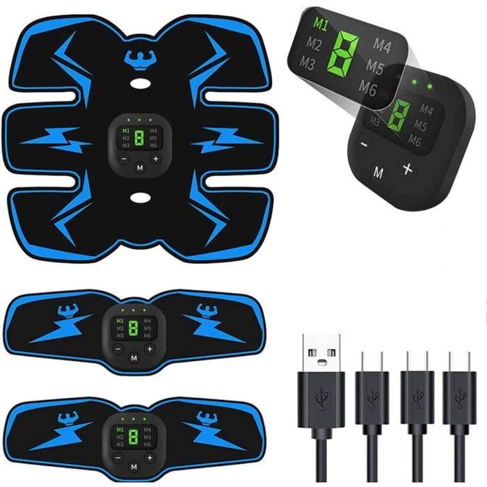 CEINTURE DE FORCE EMS Masseur Abdominal Appareils Abdominaux Electrostimulateur Musculaire EMS Abdominale Abdominal Femme Ems1644