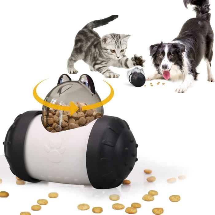 Distributeur de Croquettes Jouet pour Chien et Chat,Jouets Interactifs pour Chiens,Jouets de Nourriture Lente