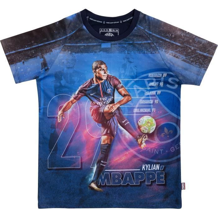 Maillot PSG - Kylian MBAPPE - Collection officielle PARIS SAINT GERMAIN