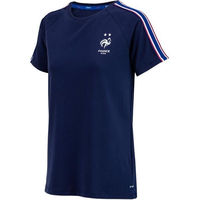 T-shirt FFF - Collection officielle Equipe de France de Football - Taille Femme S