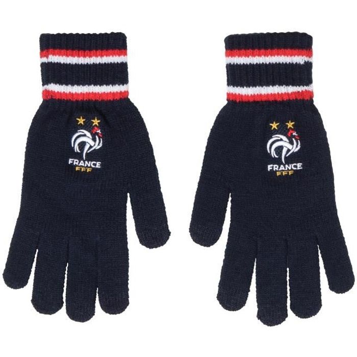 Gants FFF - Collection officielle EQUIPE DE FRANCE - Taille enfant